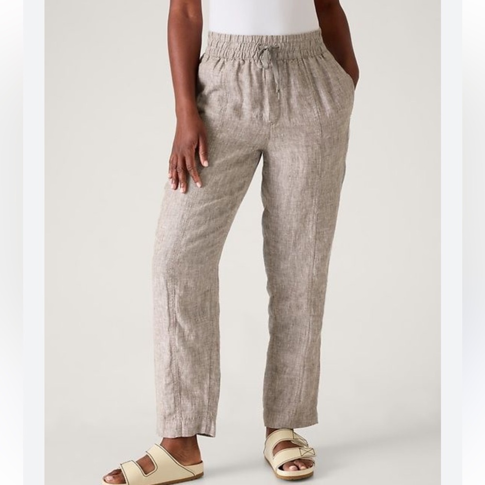 Athleta Beige Ankle Pants
